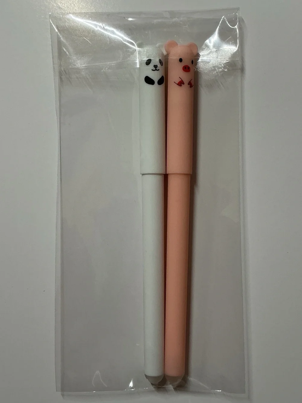 Positive Mind & Be Happy Spiral Notebooks w/Two Teddy Pens